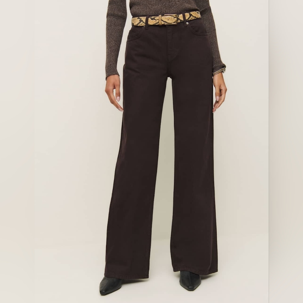 Reformation Cary Wide Leg Jean